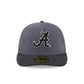 Alabama Crimson Tide Graphite Twill 59FIFTY Fitted Hat