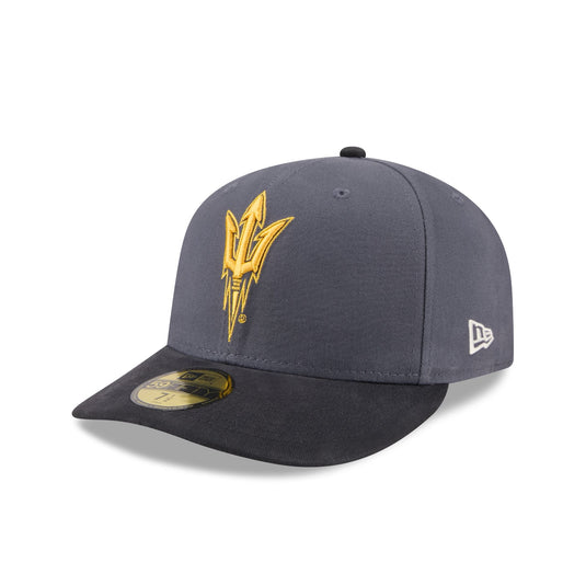 Arizona State Sun Devils Graphite Twill 59FIFTY Fitted Hat