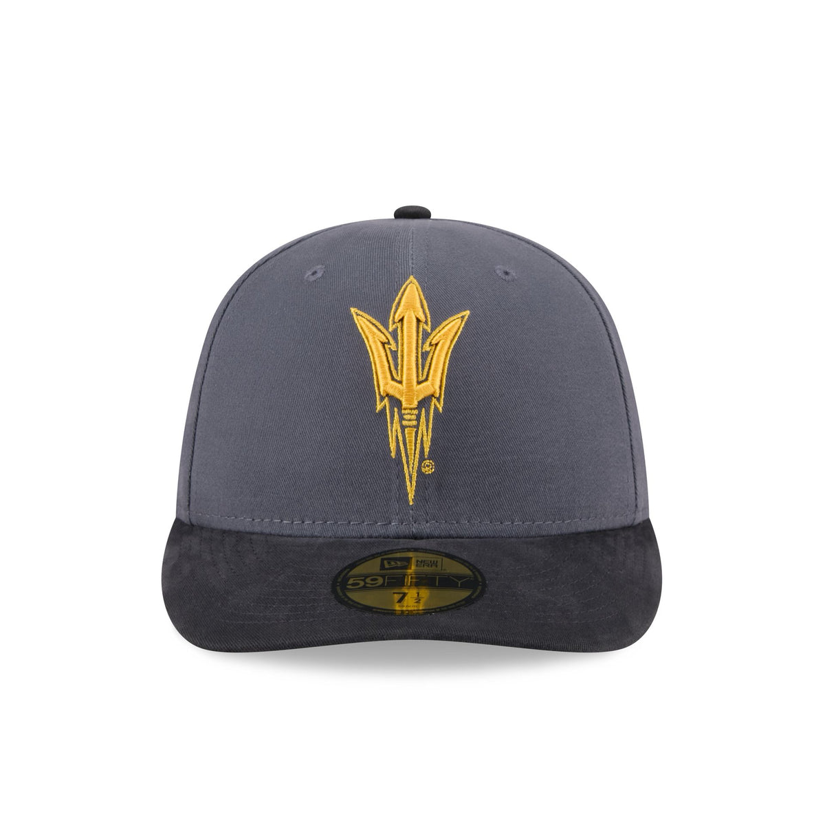 Arizona State Sun Devils Graphite Twill 59FIFTY Fitted Hat