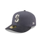 Seattle Mariners Graphite Twill 59FIFTY Fitted Hat