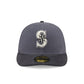 Seattle Mariners Graphite Twill 59FIFTY Fitted Hat