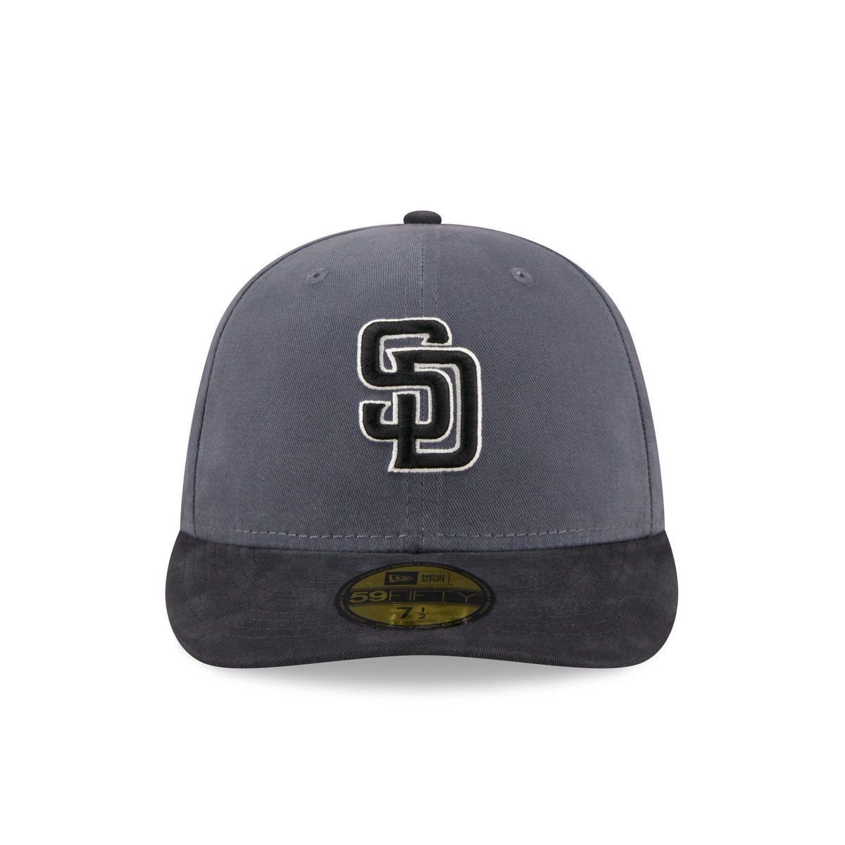San Diego Padres Graphite Twill 59FIFTY Fitted Hat