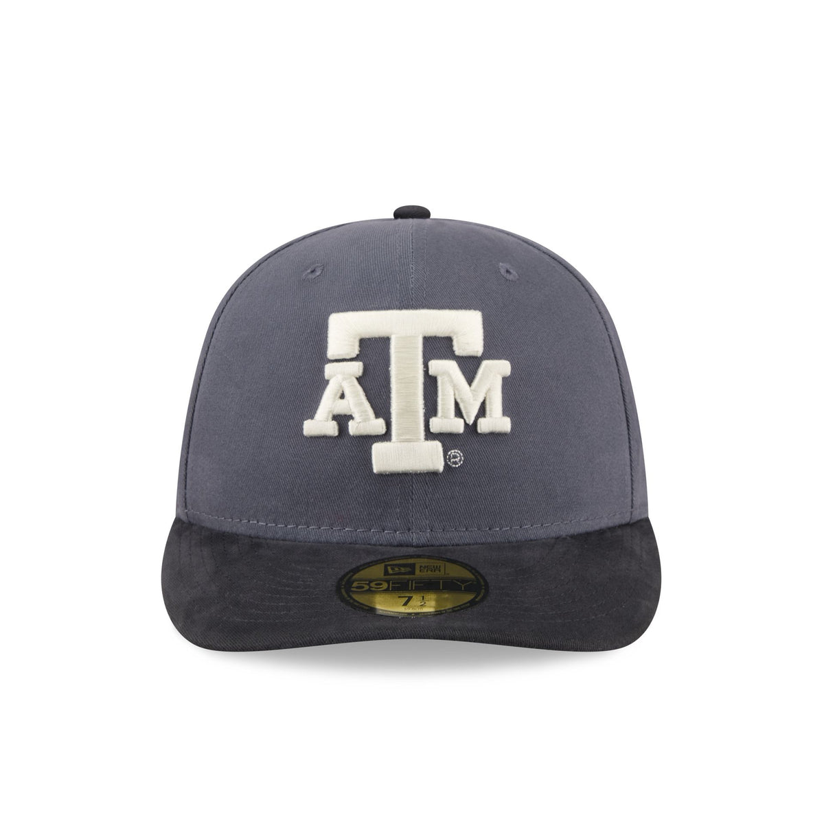 Texas A&M Aggies Graphite Twill 59FIFTY Fitted Hat