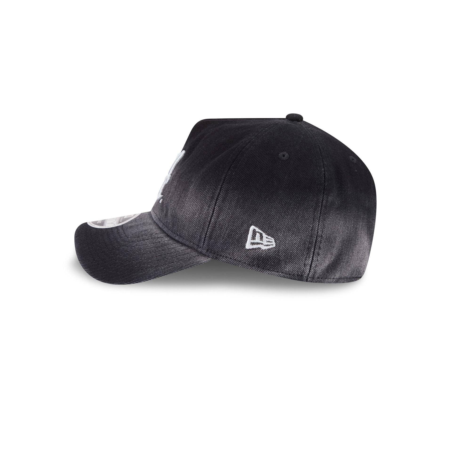 Alabama Crimson Tide Washed Black Denim 9FORTY A-Frame Unstructured Snapback Hat