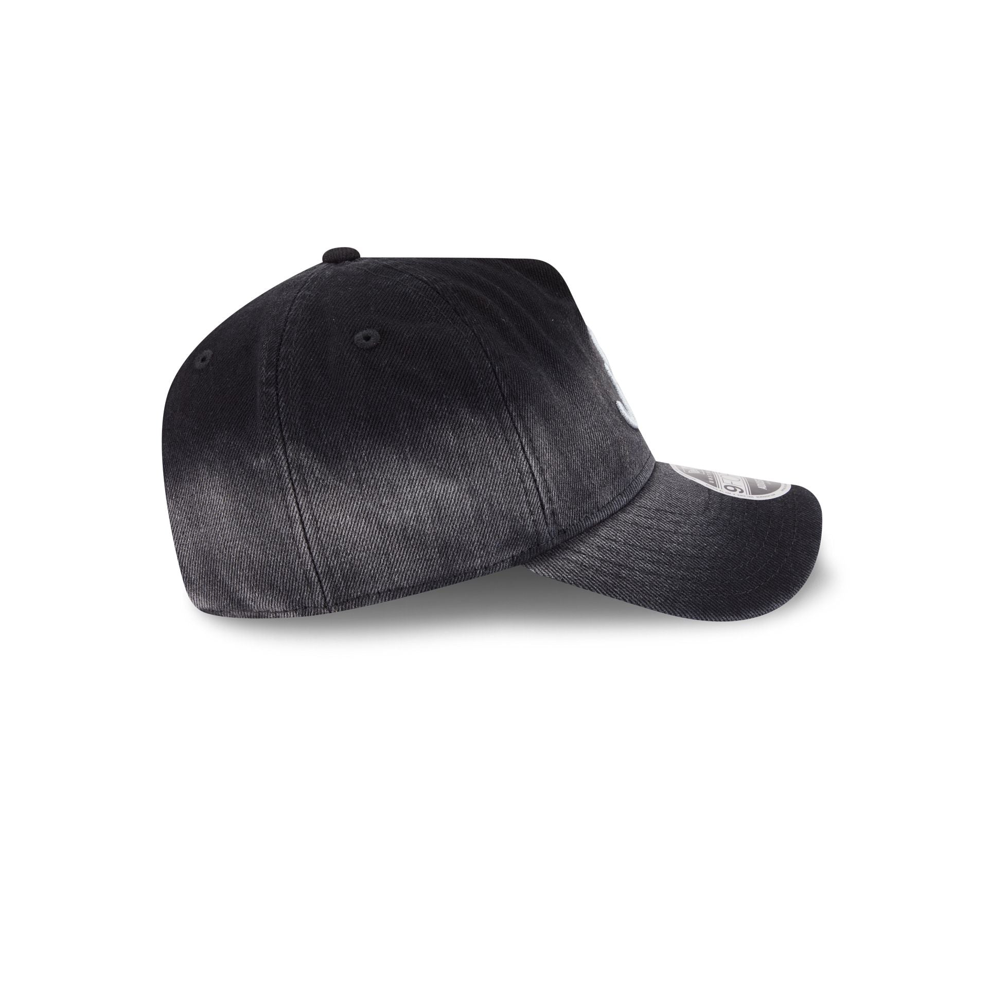 Alabama Crimson Tide Washed Black Denim 9FORTY A-Frame Unstructured Snapback Hat