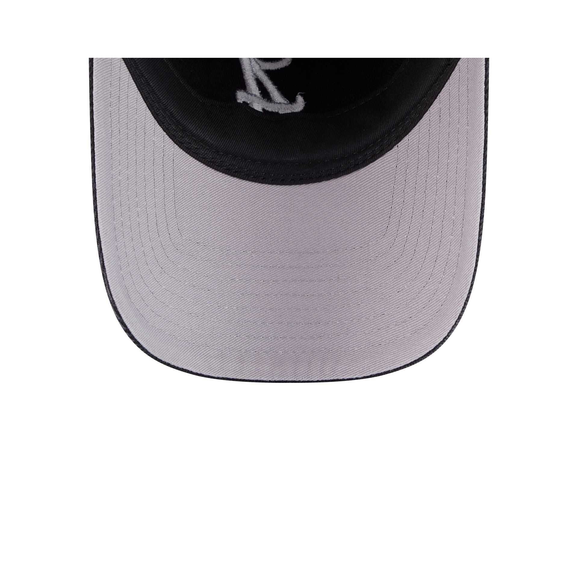 Alabama Crimson Tide Washed Black Denim 9FORTY A-Frame Unstructured Snapback Hat