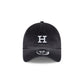 Houston Astros Washed Black Denim 9FORTY A-Frame Unstructured Snapback Hat