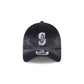 Seattle Mariners Washed Black Denim 9FORTY A-Frame Unstructured Snapback Hat