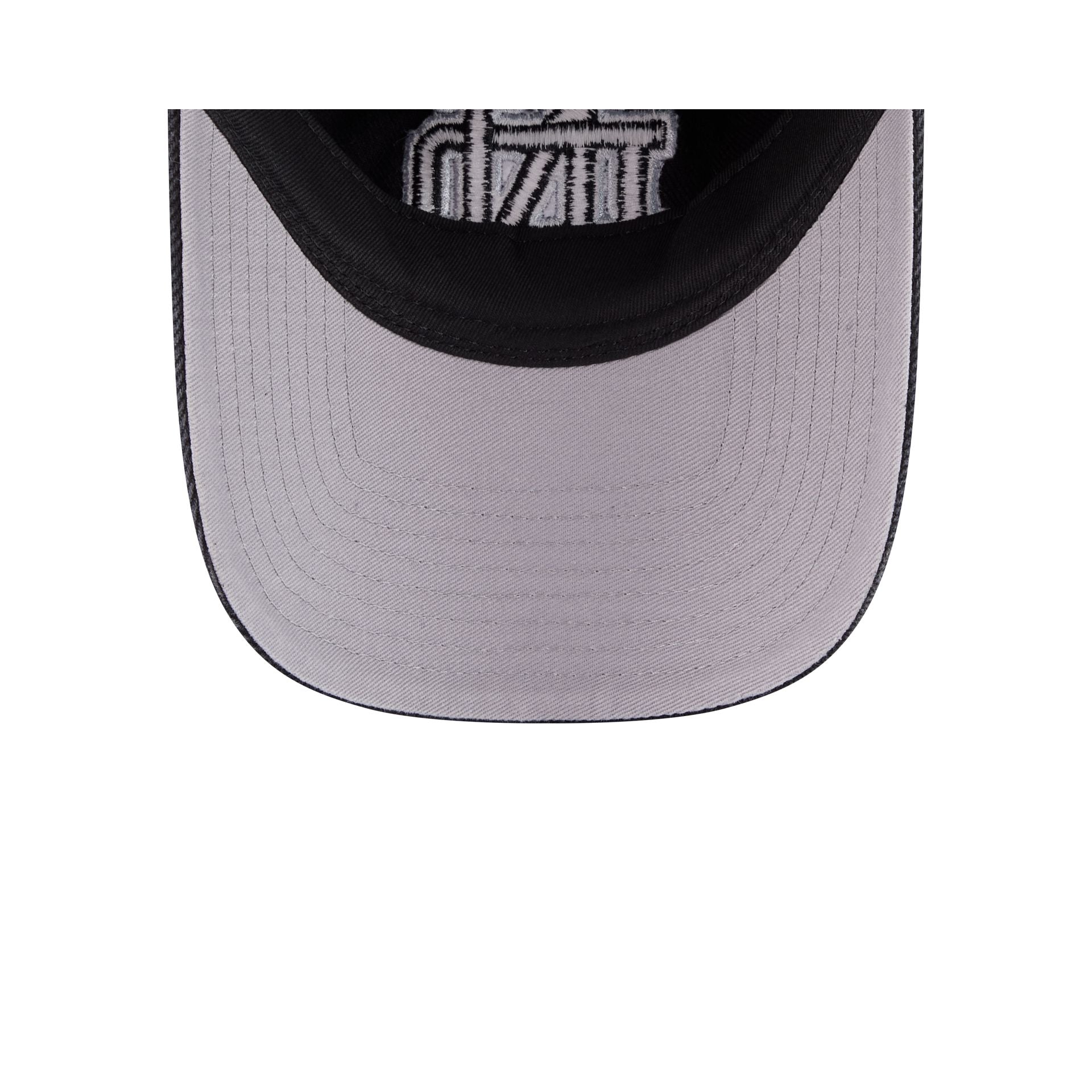 Notre Dame Fighting Irish Washed Black Denim 9FORTY A-Frame Unstructured Snapback Hat