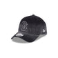 Boston Red Sox Washed Black Denim 9FORTY A-Frame Unstructured Snapback Hat