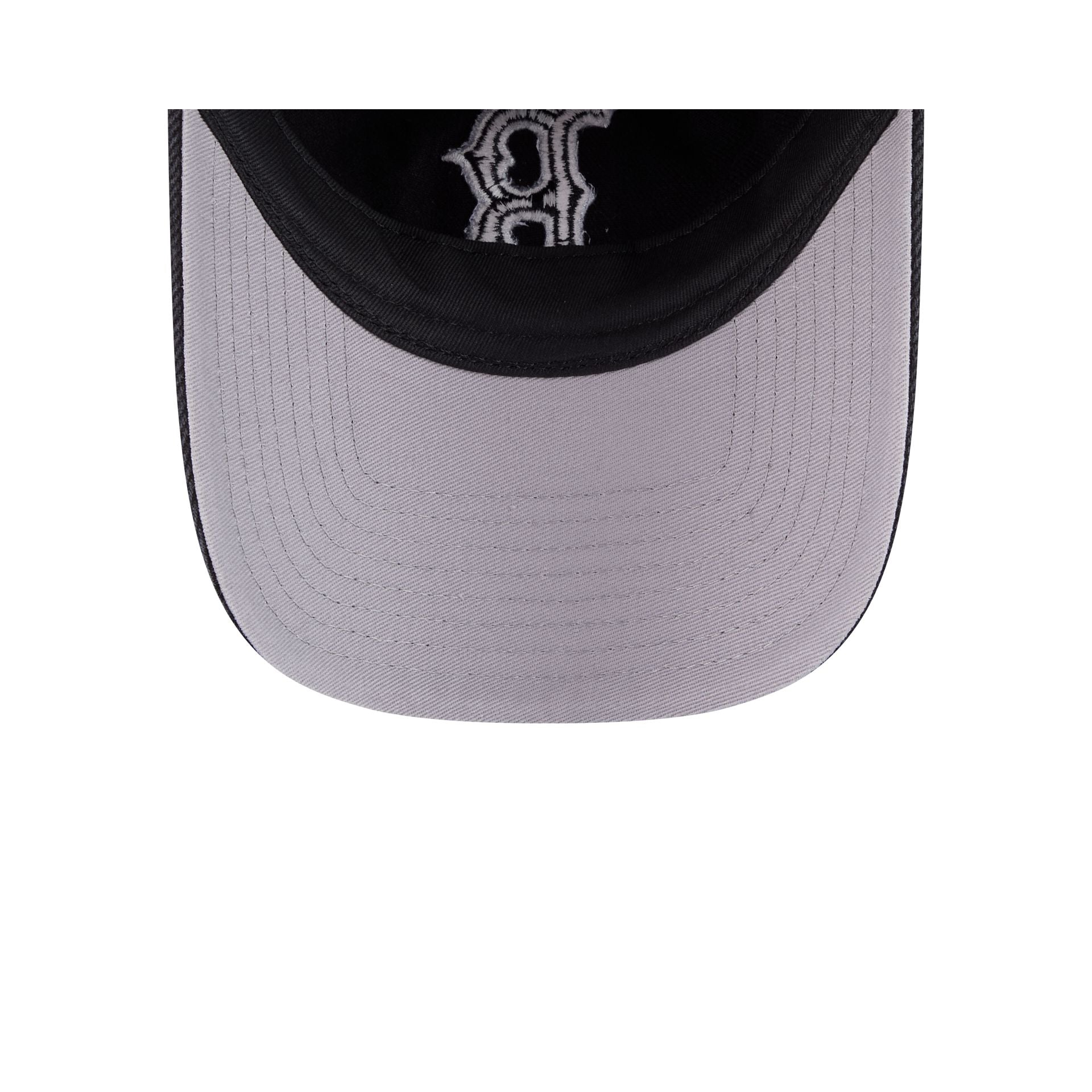 Boston Red Sox Washed Black Denim 9FORTY A-Frame Unstructured Snapback Hat