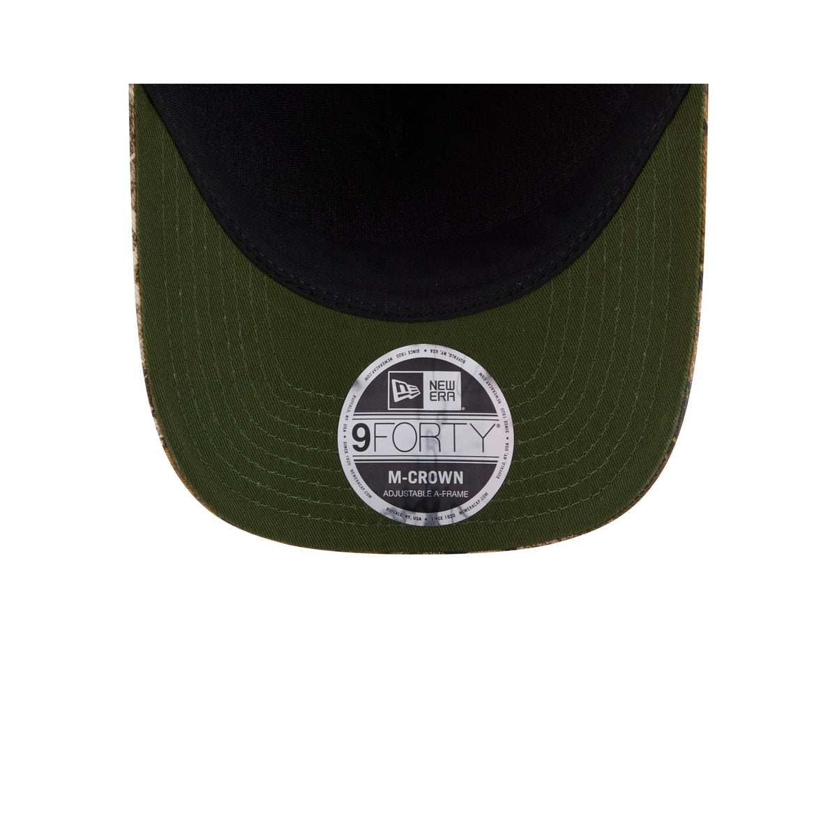 Navy Midshipmen Camo Twill 9FORTY M-Crown A-Frame Snapback Hat