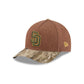 San Diego Padres Camo Twill 9FORTY M-Crown A-Frame Snapback Hat
