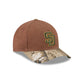 San Diego Padres Camo Twill 9FORTY M-Crown A-Frame Snapback Hat