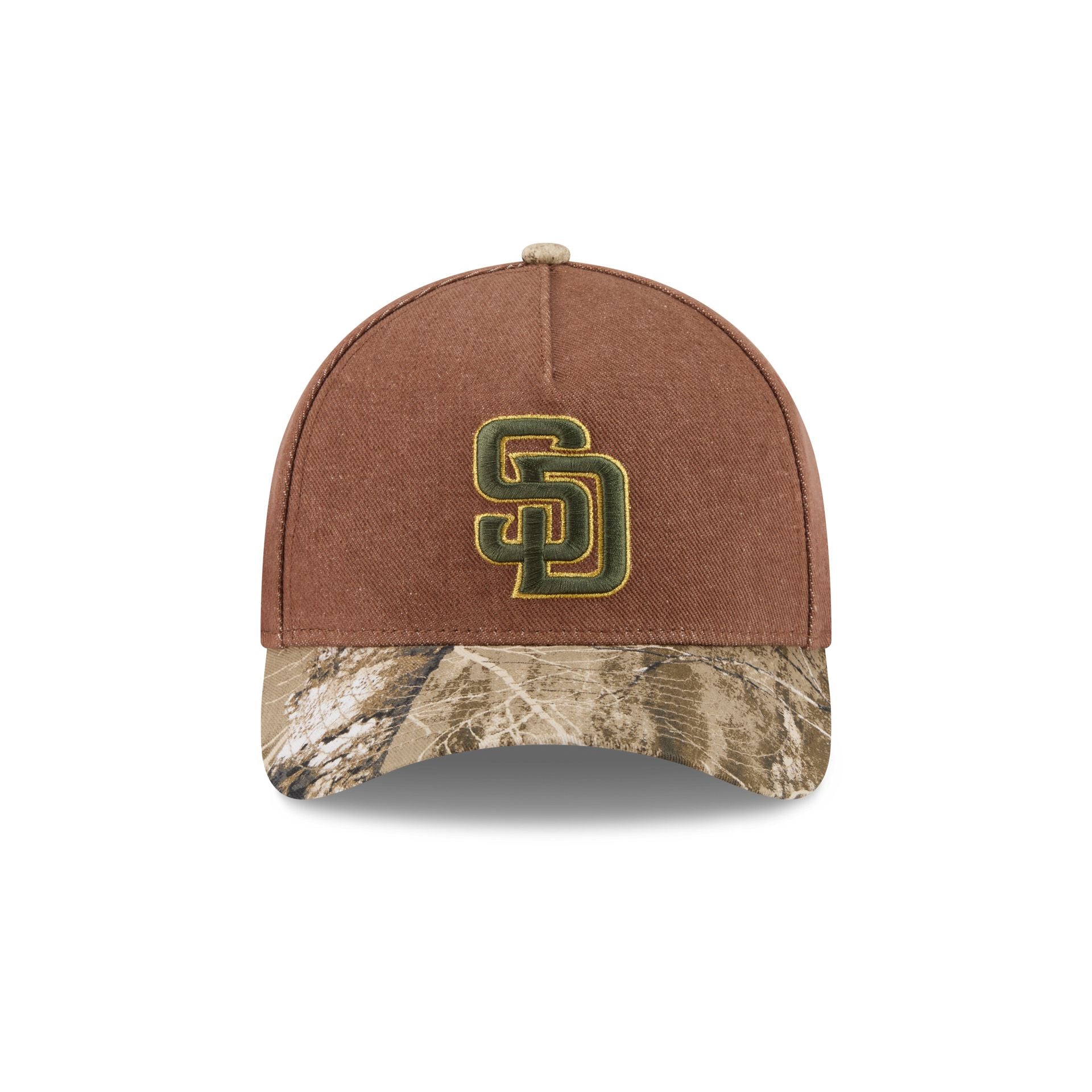 San Diego Padres Camo Twill 9FORTY M-Crown A-Frame Snapback Hat