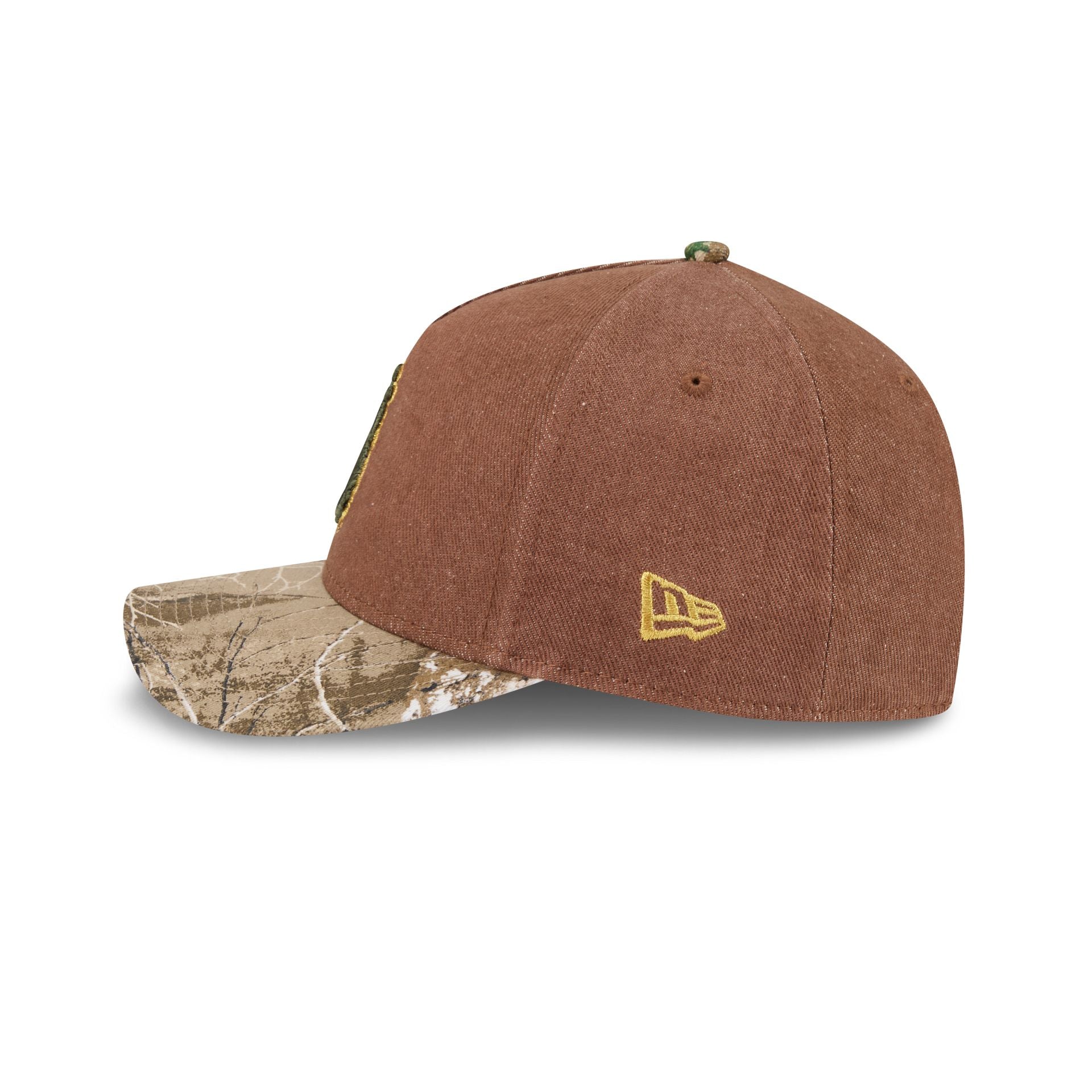 Wyoming Cowboys Camo Twill 9FORTY M-Crown A-Frame Snapback Hat