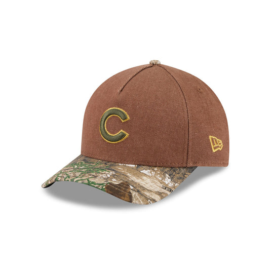 Chicago Cubs Camo Twill 9FORTY M-Crown A-Frame Snapback Hat