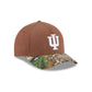 Indiana Hoosiers Camo Twill 9FORTY M-Crown A-Frame Snapback Hat