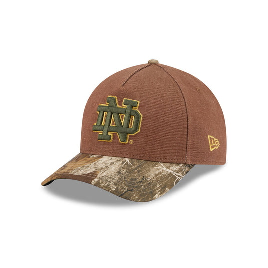 Notre Dame Fighting Irish Camo Twill 9FORTY M-Crown A-Frame Snapback Hat