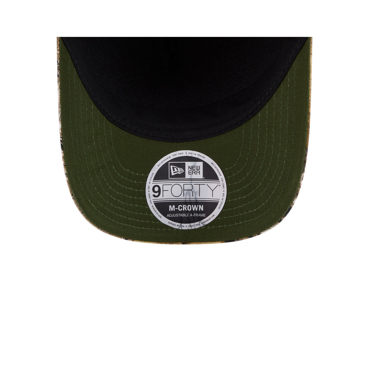 LSU Tigers Camo Twill 9FORTY M-Crown A-Frame Snapback Hat