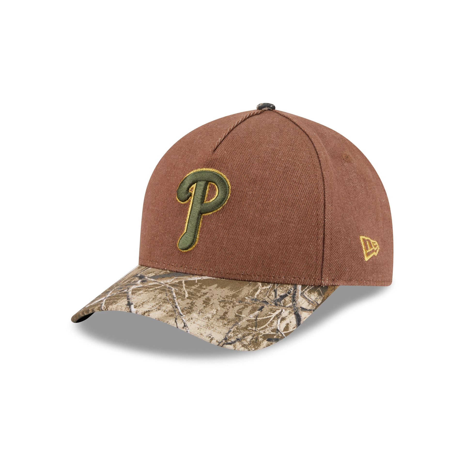 Philadelphia Phillies Camo Twill 9FORTY M-Crown A-Frame Snapback Hat