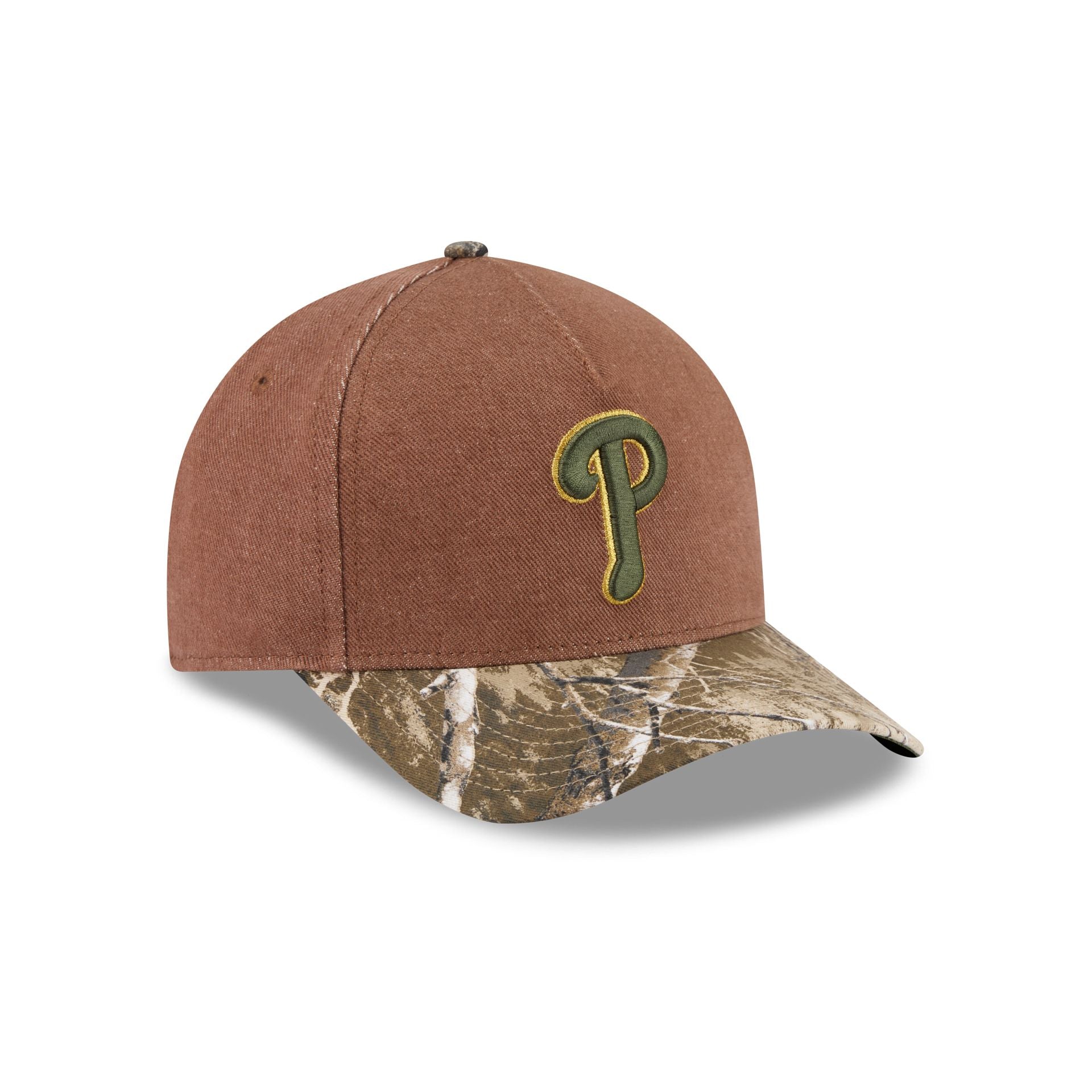 Philadelphia Phillies Camo Twill 9FORTY M-Crown A-Frame Snapback Hat