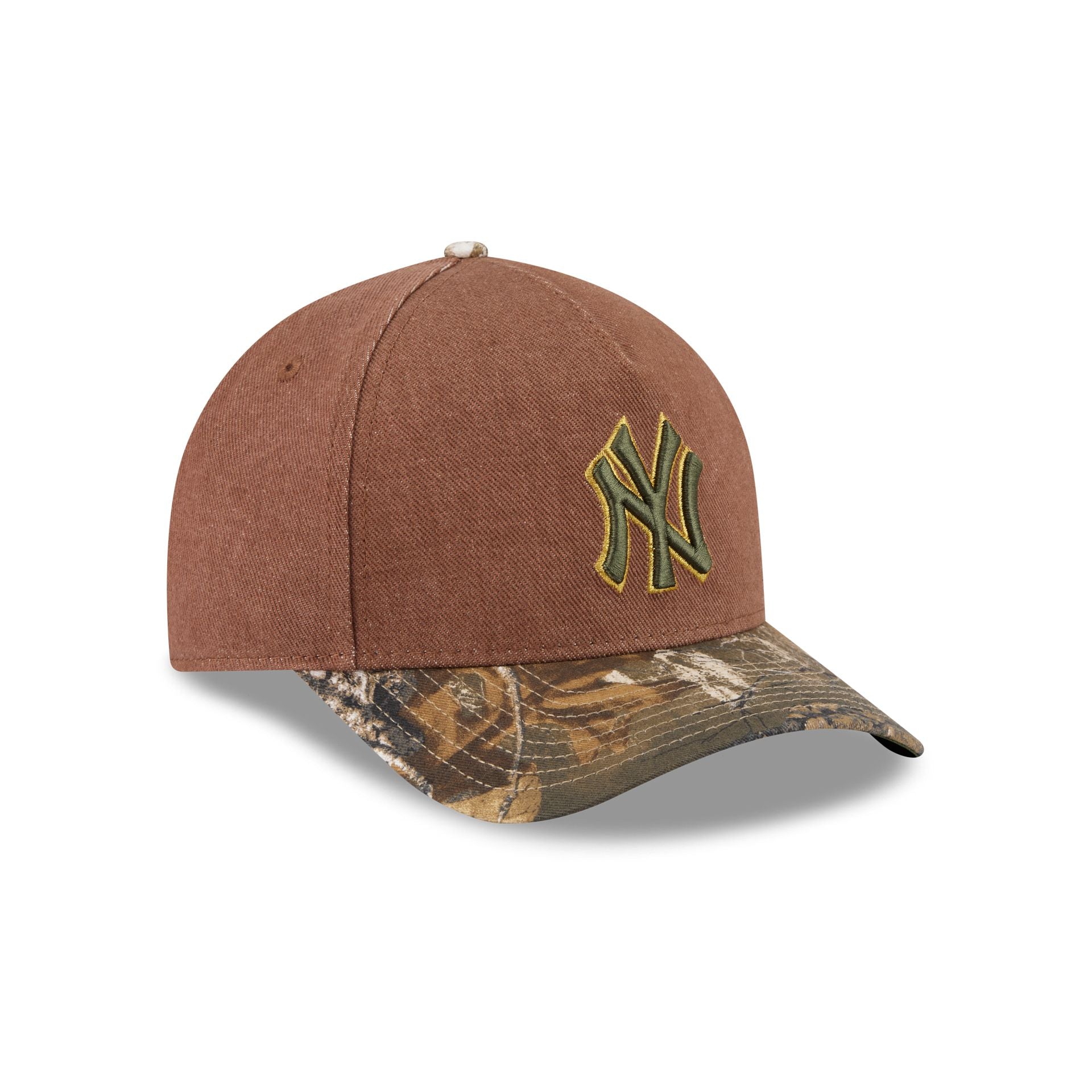 New York Yankees Camo Twill 9FORTY M-Crown A-Frame Snapback Hat