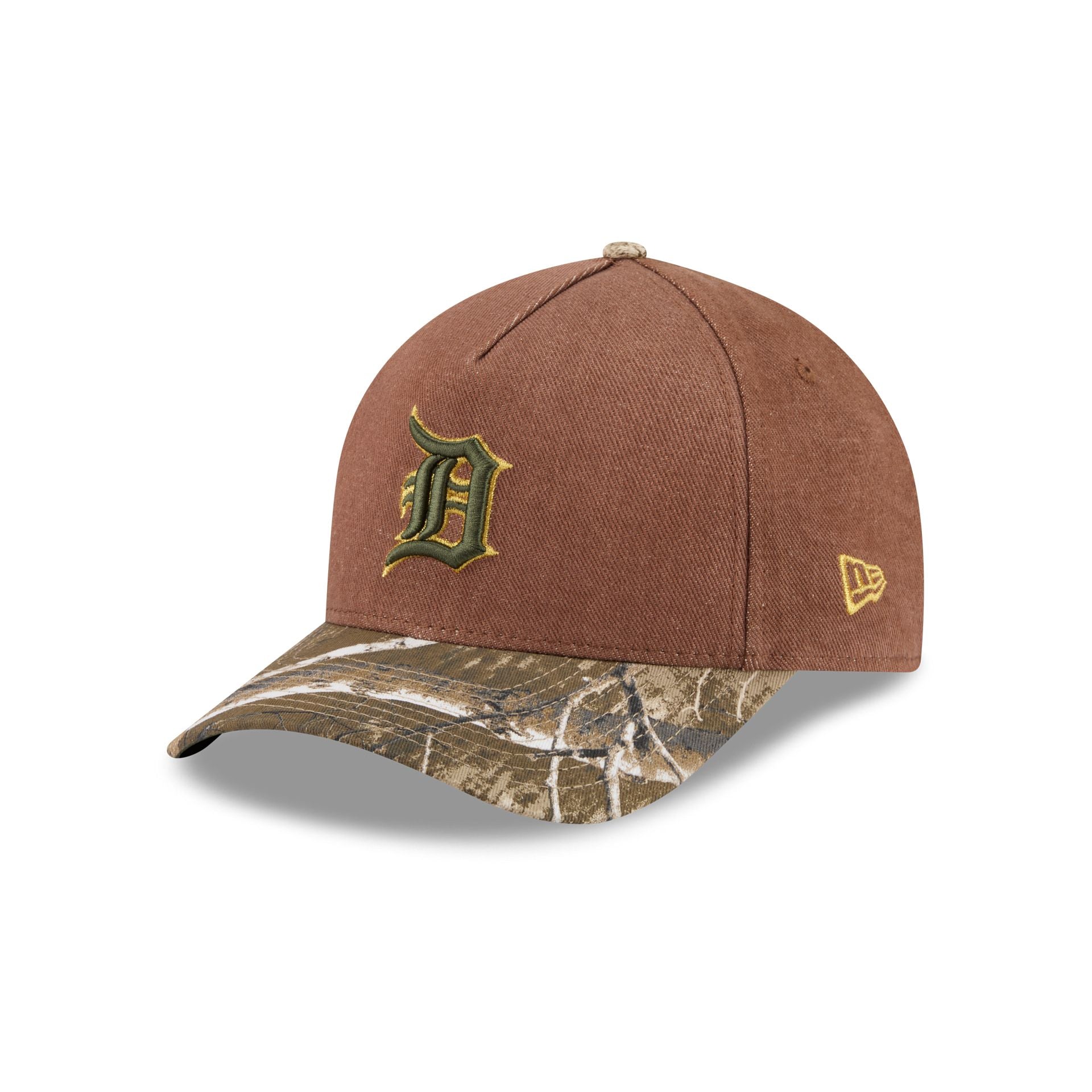 Detroit Tigers Camo Twill 9FORTY M-Crown A-Frame Snapback Hat