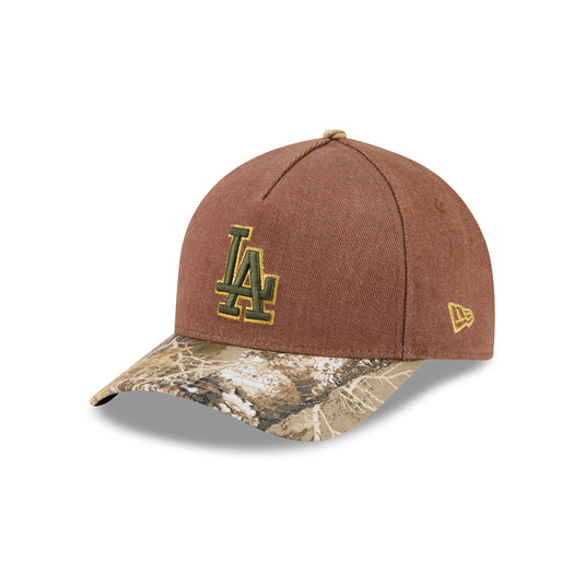 Los Angeles Dodgers Camo Twill 9FORTY M-Crown A-Frame Snapback Hat