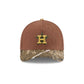 Houston Astros Camo Twill 9FORTY M-Crown A-Frame Snapback Hat