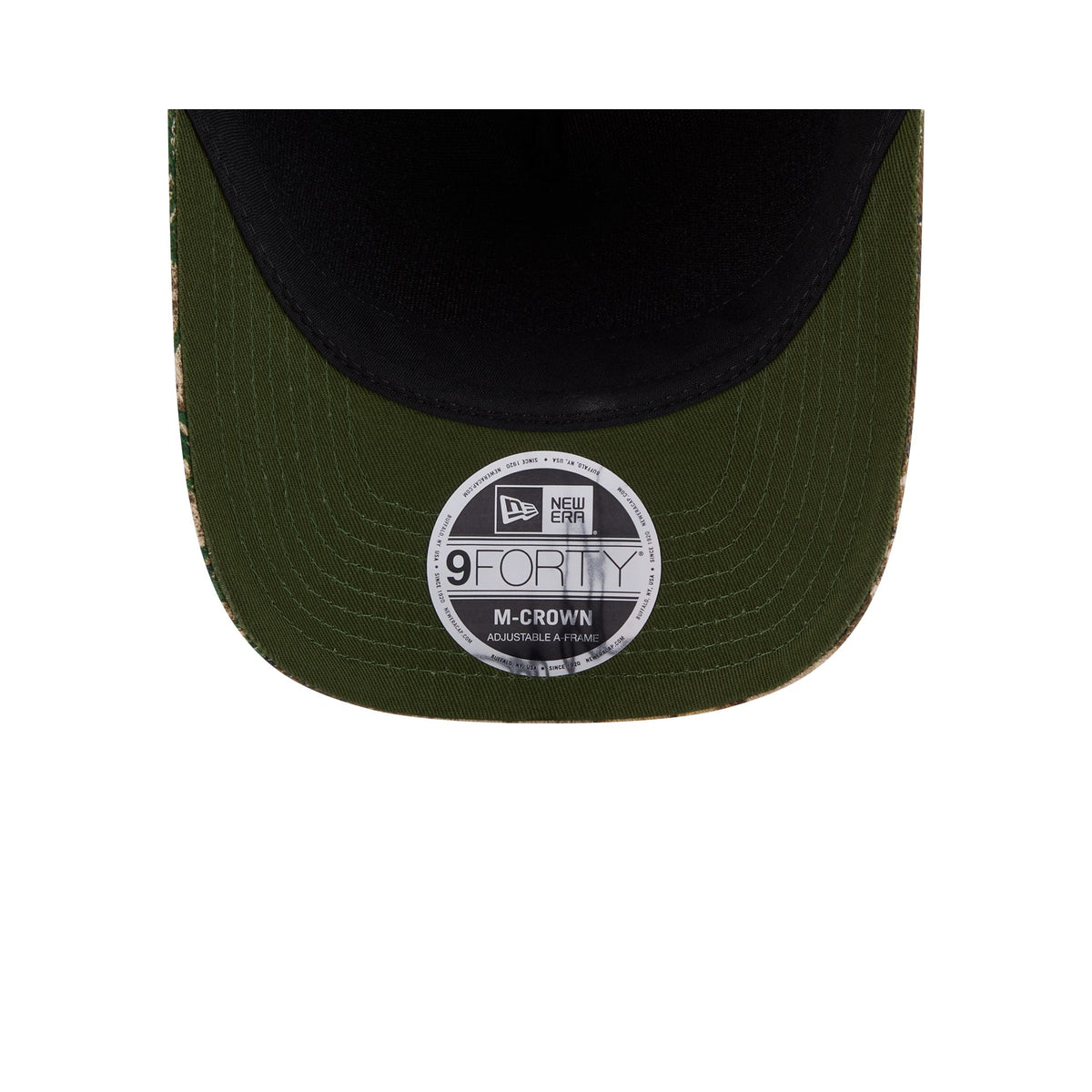 Seattle Mariners Camo Twill 9FORTY M-Crown A-Frame Snapback Hat