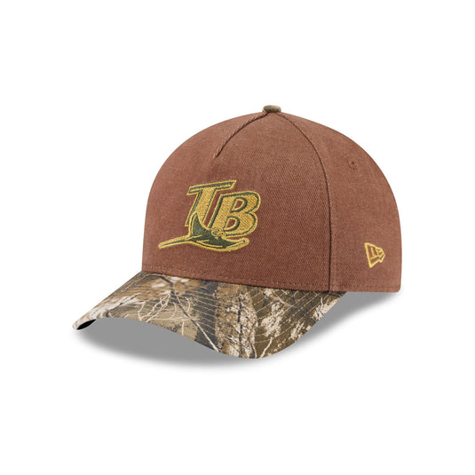 Tampa Bay Rays Camo Twill 9FORTY M-Crown A-Frame Snapback Hat