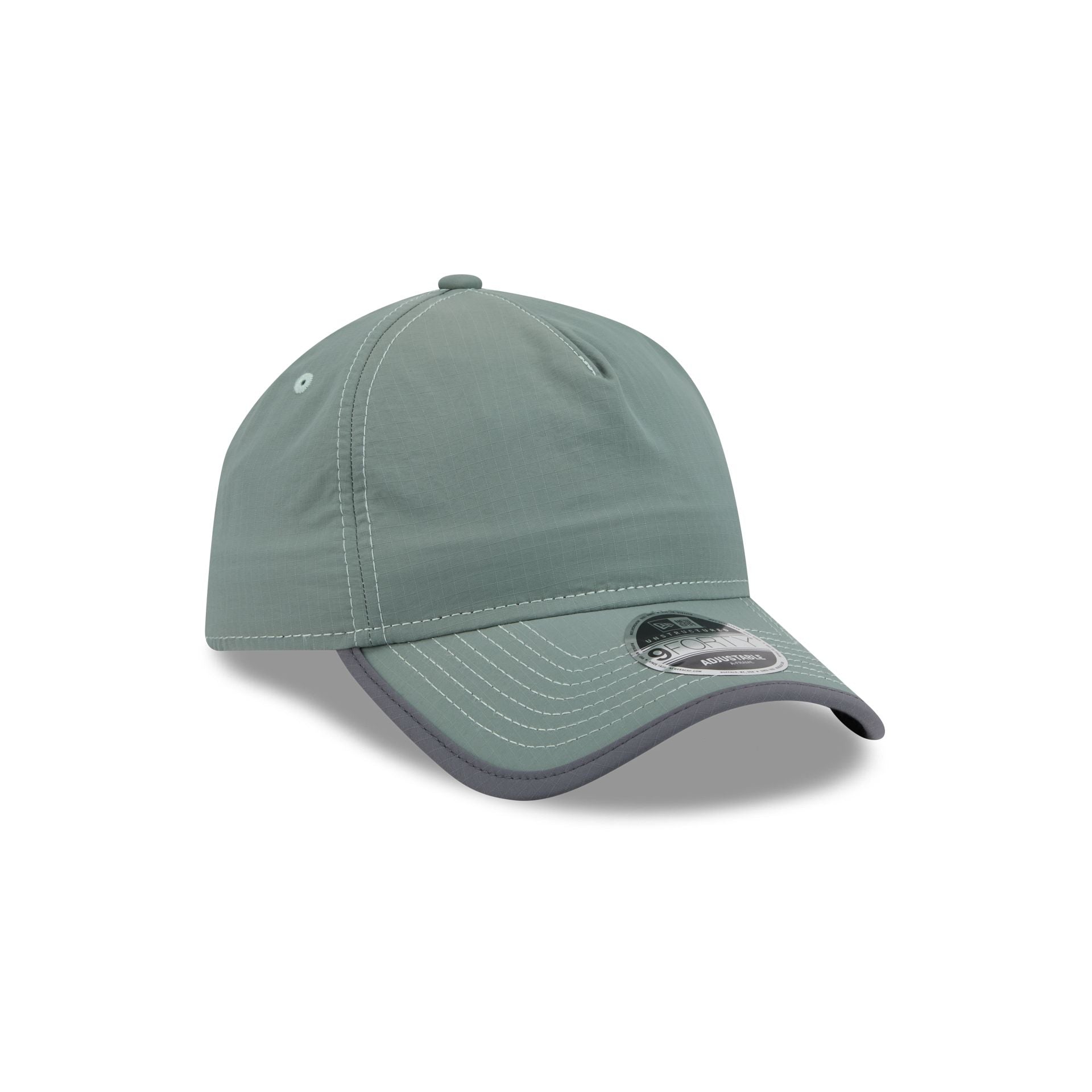 New Era Cap Green Nylon 9FORTY A-Frame Unstructured Adjustable Hat