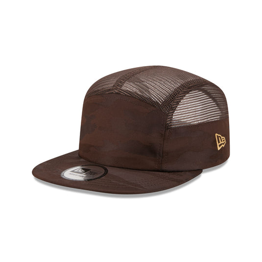 New Era Cap Burnt Wood Camo Camper Adjustable Hat