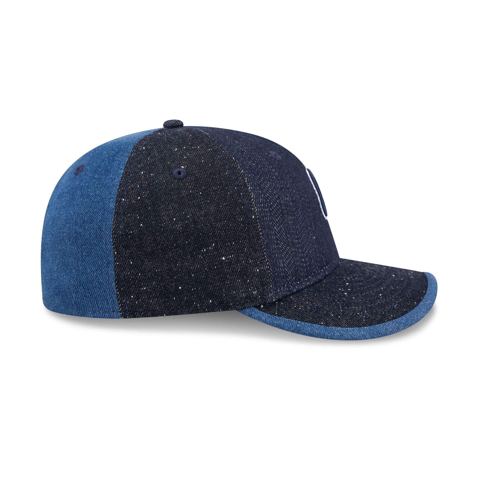Chicago Cubs Multi-Panel Denim Retro Crown 59FIFTY Fitted Hat
