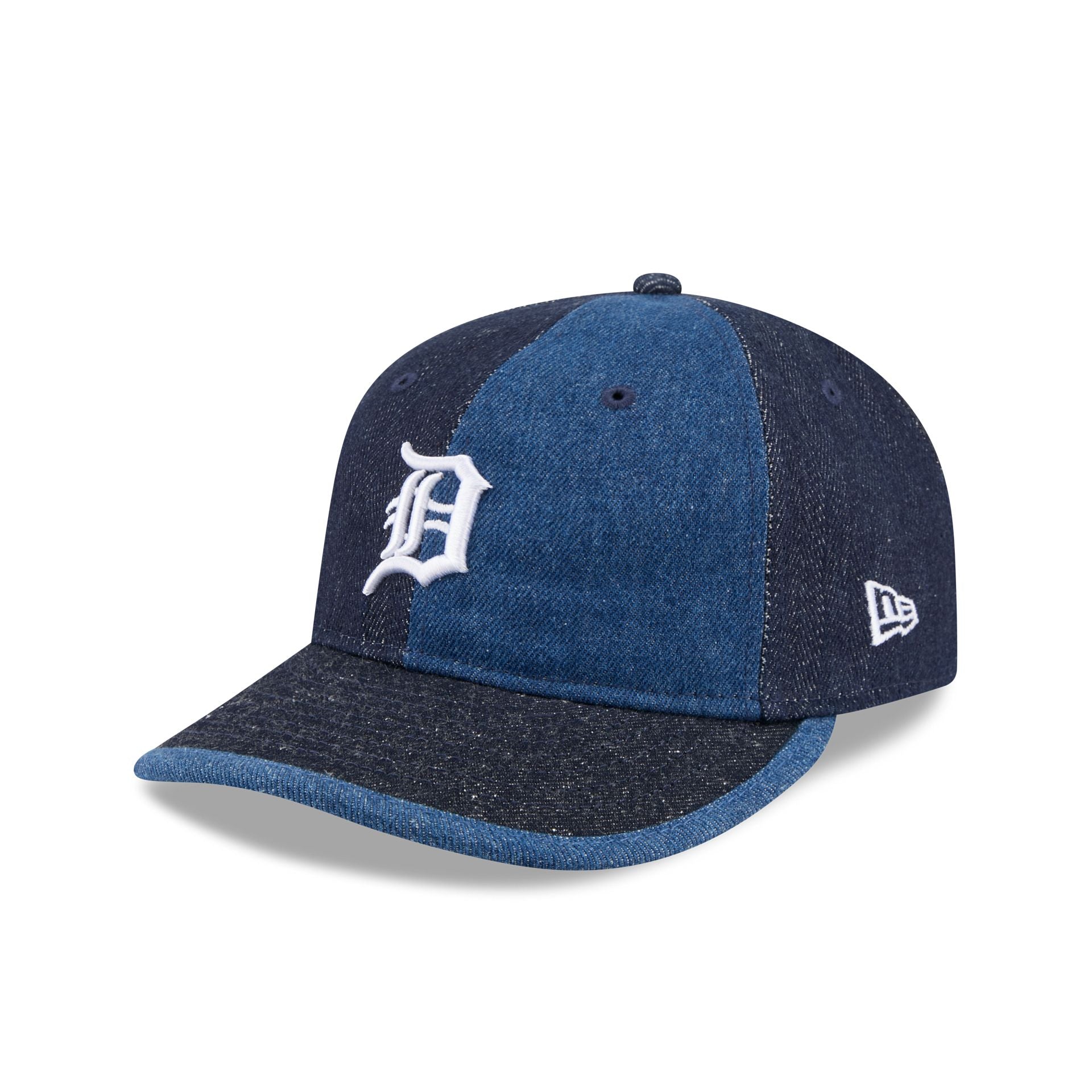 Detroit Tigers Multi-Panel Denim Retro Crown 59FIFTY Fitted Hat