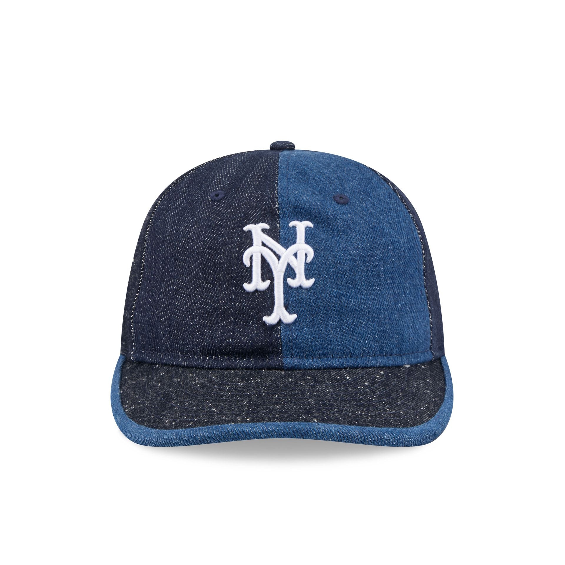 New York Mets Multi-Panel Denim Retro Crown 59FIFTY Fitted Hat