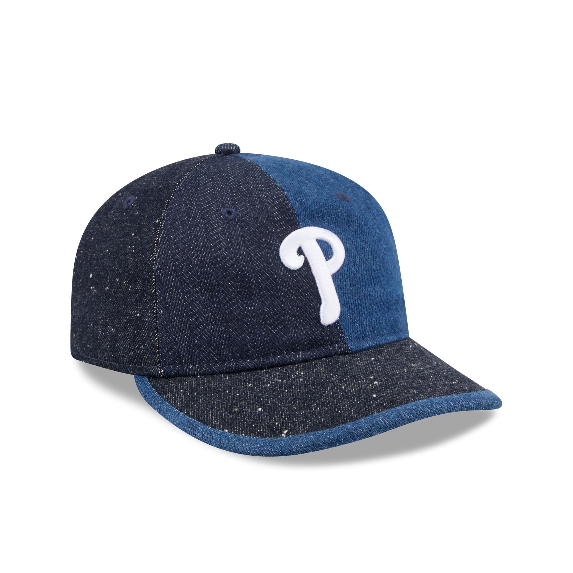 Philadelphia Phillies Multi-Panel Denim Retro Crown 59FIFTY Fitted Hat