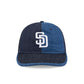 San Diego Padres Multi-Panel Denim Retro Crown 59FIFTY Fitted Hat