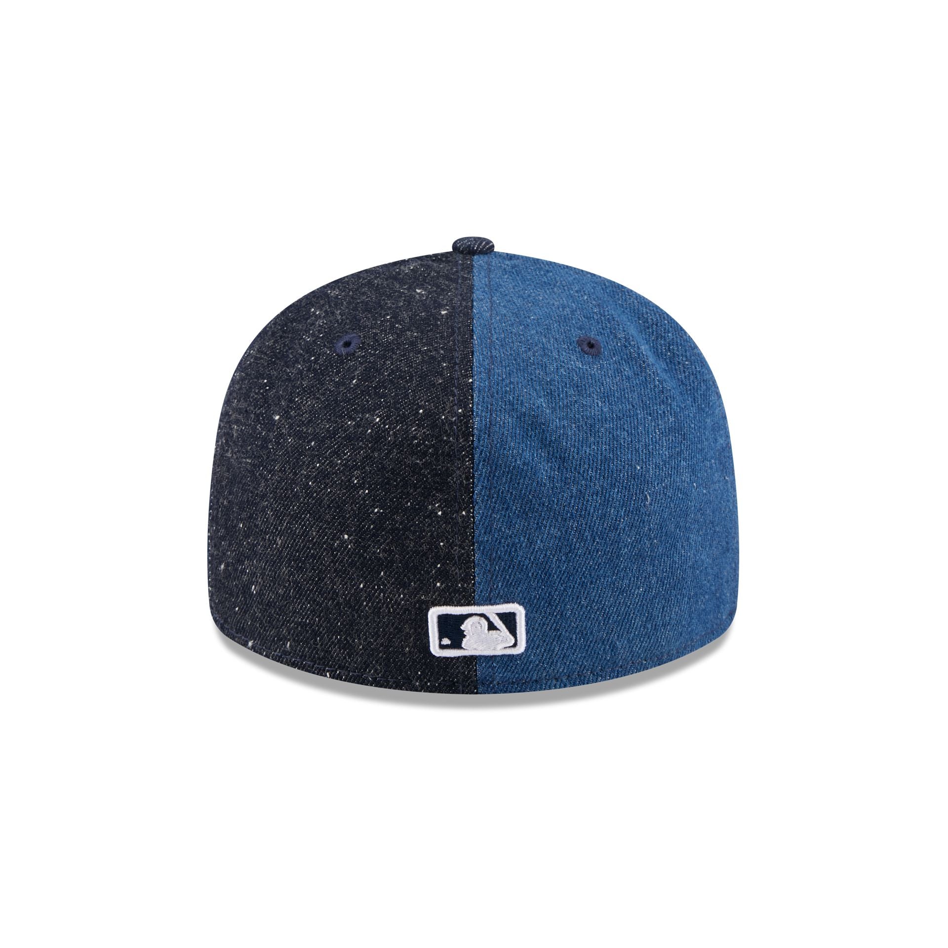 Atlanta Braves Multi-Panel Denim Retro Crown 59FIFTY Fitted Hat