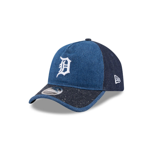 Detroit Tigers Multi-Panel Denim 9FORTY A-Frame Unstructured Adjustable Hat - New Era Cap