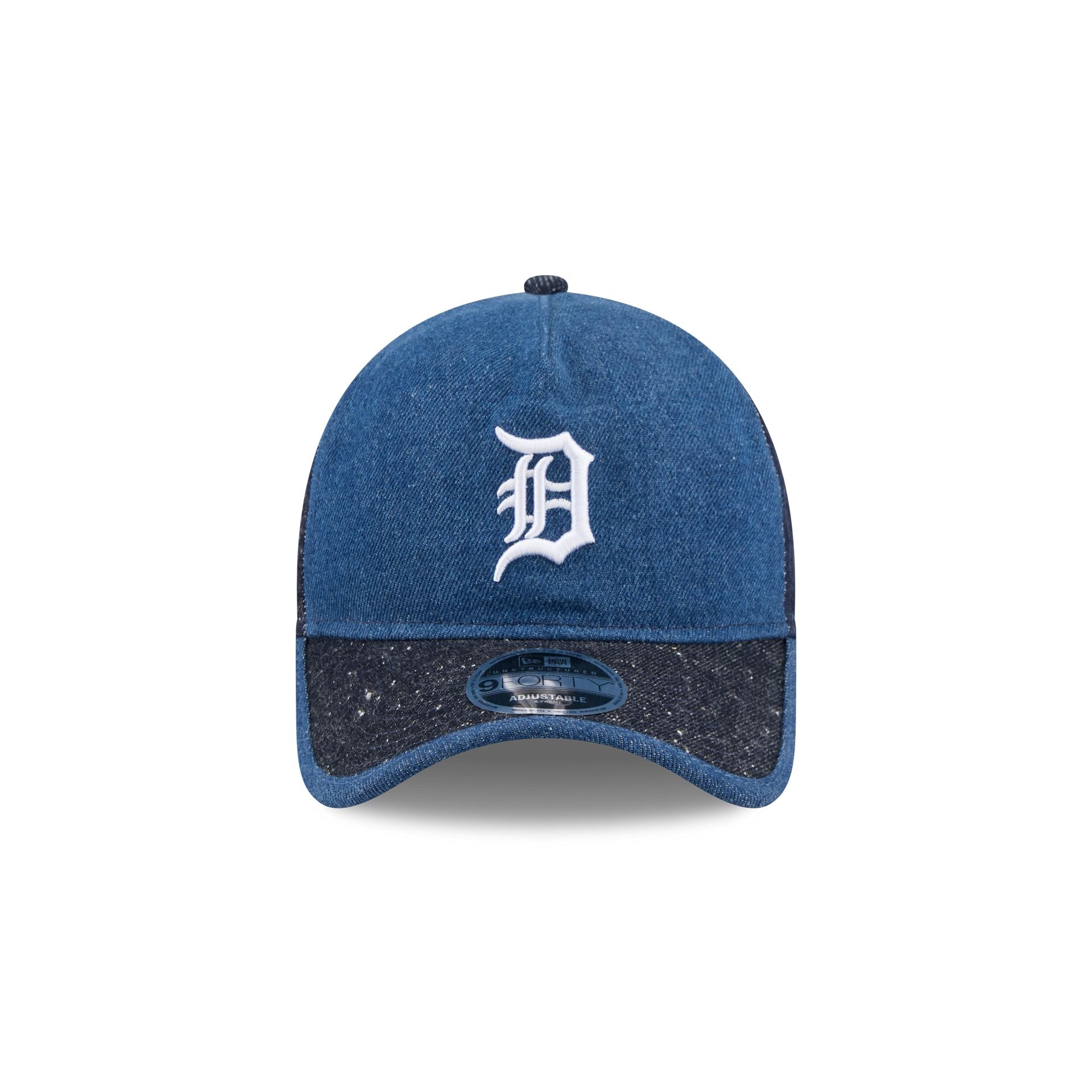 Detroit Tigers Multi-Panel Denim 9FORTY A-Frame Unstructured Adjustable Hat