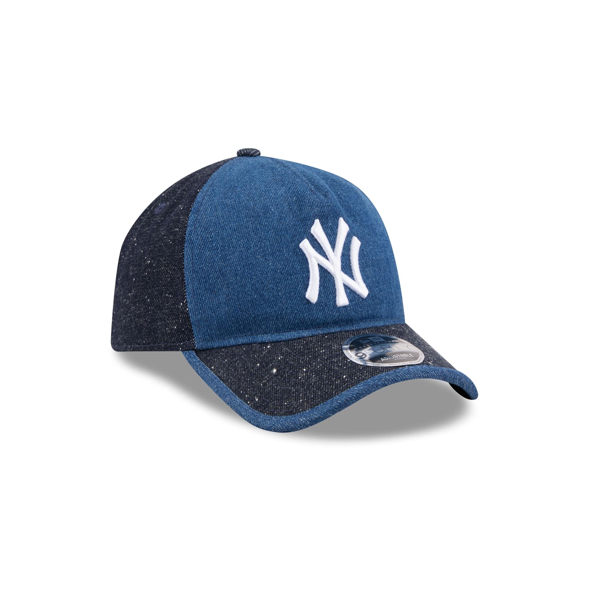 New York Yankees Multi-Panel Denim 9FORTY A-Frame Unstructured Adjustable Hat