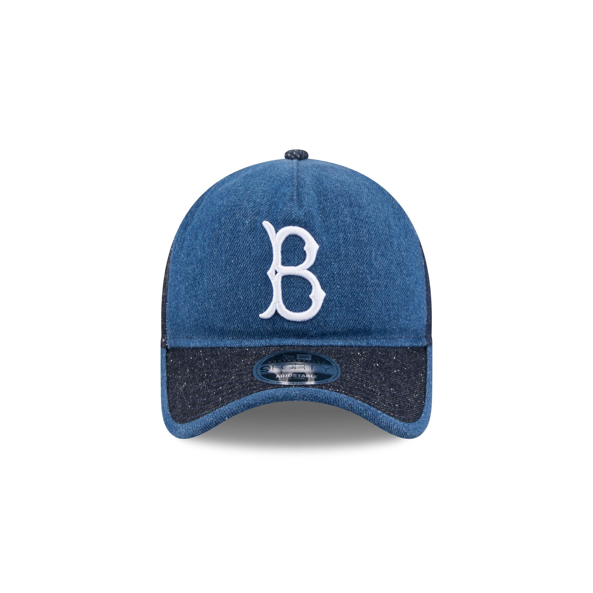 Brooklyn Dodgers Multi-Panel Denim 9FORTY A-Frame Unstructured Adjustable Hat
