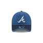 Atlanta Braves Multi-Panel Denim 9FORTY A-Frame Unstructured Adjustable Hat