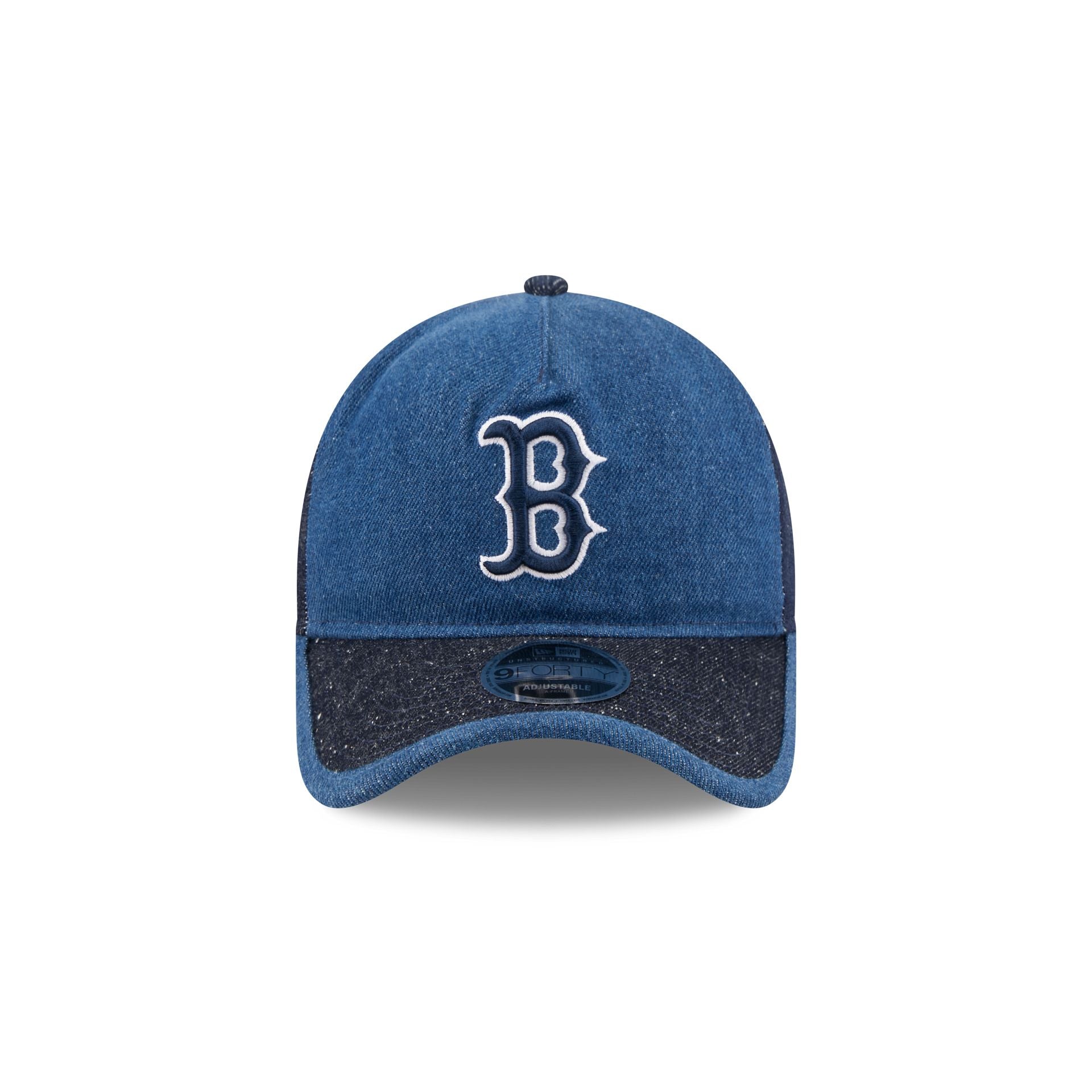 Boston Red Sox Multi-Panel Denim 9FORTY A-Frame Unstructured Adjustable Hat