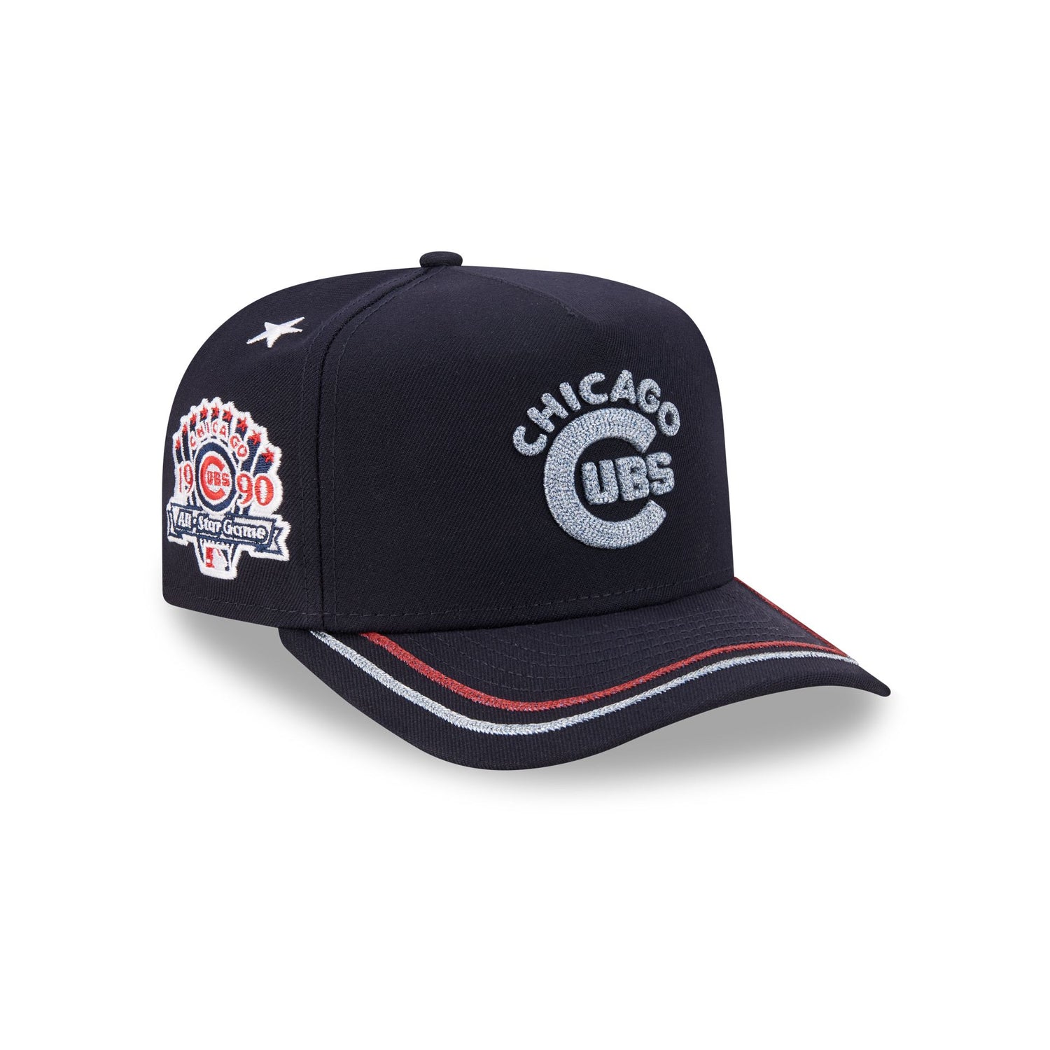 Chicago Cubs All-Star Game Navy 59FIFTY A-Frame Fitted Hat