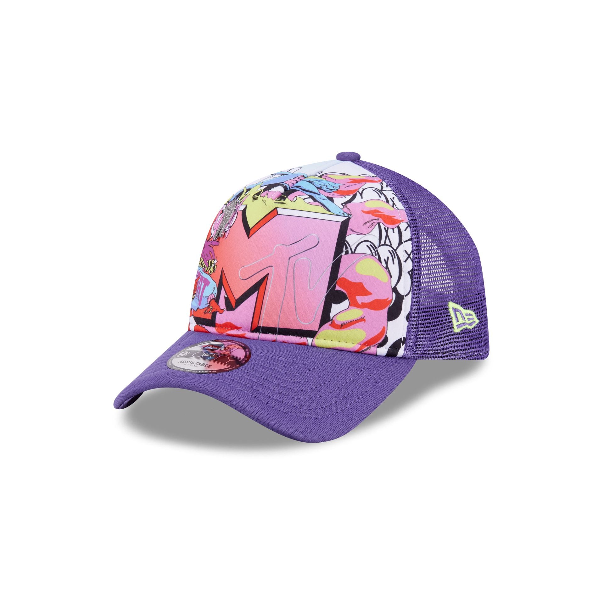 MTV Graphic 9FORTY A-Frame Trucker Hat