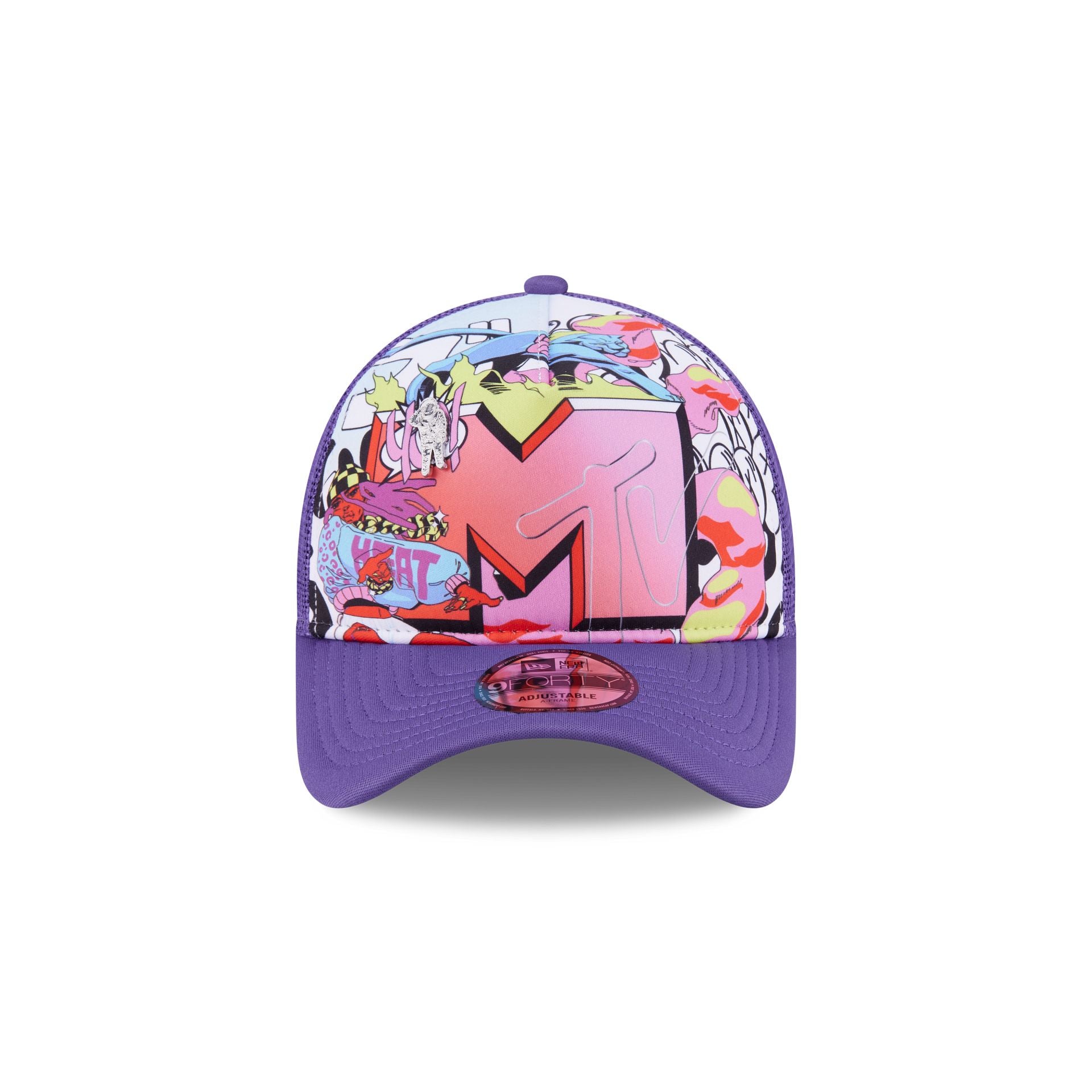 MTV Graphic 9FORTY A-Frame Trucker Hat