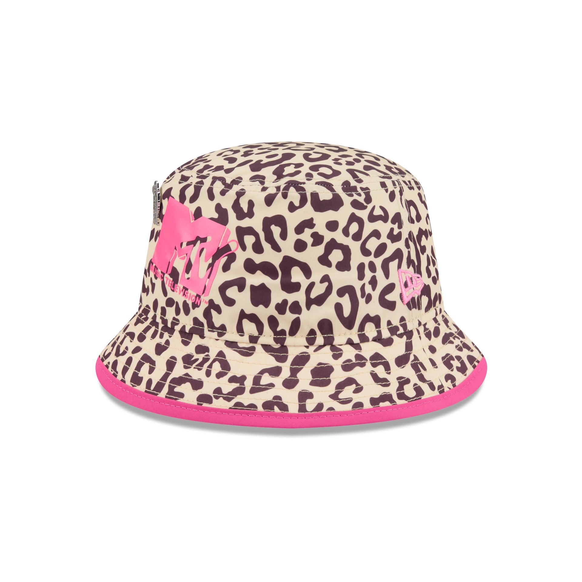 MTV Leopard Print Bucket Hat